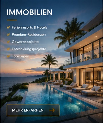 Immobilien: exklusive Ferienimmobilie am Meer mit Pool